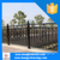 PVC Coated Cheap Wrought Iron Steel Picket Fence